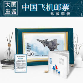 【中国邮政】大国重器·中国飞机邮票珍藏立体摆件套装