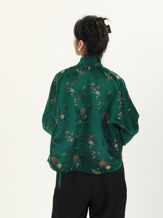 盛唐牡丹|真丝女外套.潮快闪[福利品] 商品图11