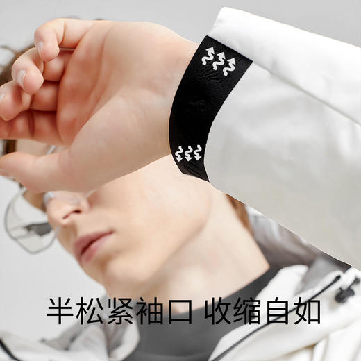 Supield素湃黑科技蓝奇热宇航气凝胶保暖抗寒棉服连帽情侣棉衣 商品图6