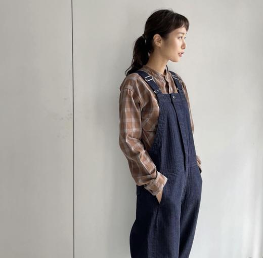 ORDINARY FITS 深蓝牛仔背带休闲裤 商品图10