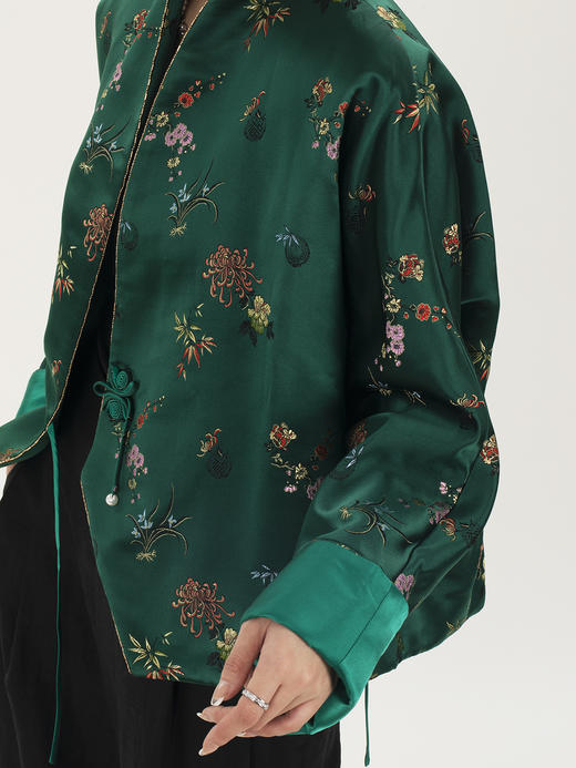 盛唐牡丹|真丝女外套.潮快闪[福利品] 商品图2