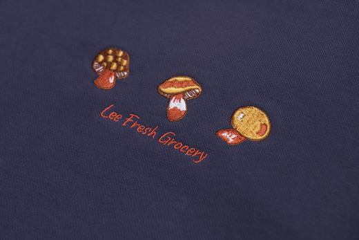 Lee女式圆领刺绣卫衣L416814ZG91C 商品图4