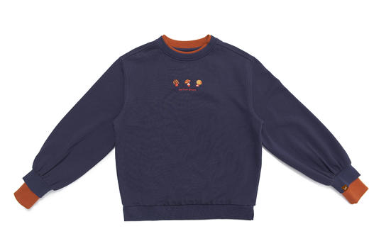 Lee女式圆领刺绣卫衣L416814ZG91C 商品图0