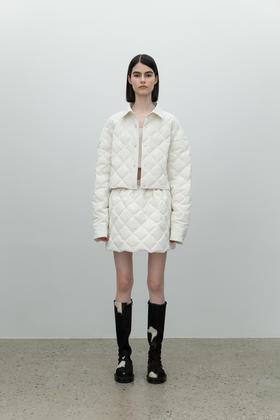 Grid Down Jacket SET"white/