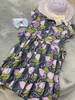 非质量问题不退货哦~Franch cat 紫色树叶连衣裙 商品缩略图6