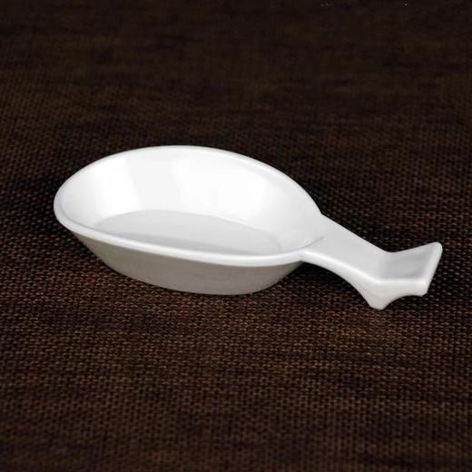 多功能仿陶瓷墨碟毛笔架小笔洗笔搁水碟国画水浅小楷墨汁用书法用品学生砚台文房四宝配件1个 商品图1