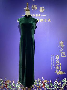 25BWOL9905无袖丝绒连衣裙JW1039