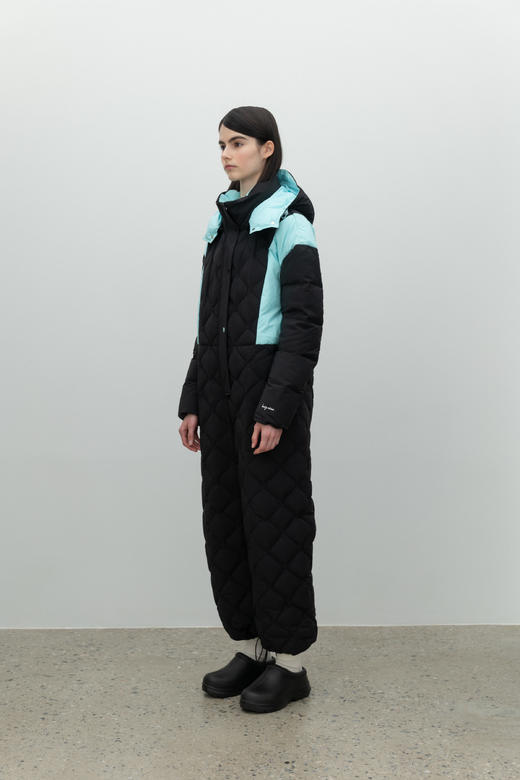 "Skin Suit"-black/mint green 商品图2