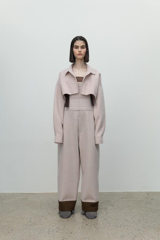 Wool,Short Coat/pastelpink 商品图1