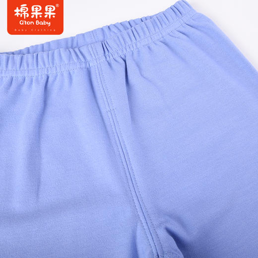 商场同款棉果果冬季新科技面料男童家居服2件套舒适柔软自发热植物抗菌暖姜绒对开套装M411304422665 商品图3