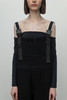 Wool "Suspenders Pants/black 商品缩略图3