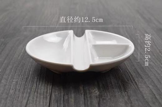 多功能仿陶瓷墨碟水碟砚台调色盘笔搁盛墨汁文房书法国画工笔画调色颜料碟 商品图3