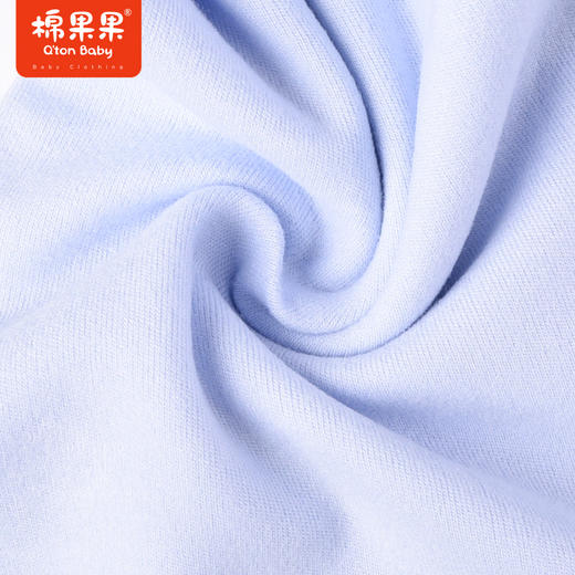 商场同款棉果果冬季科技面料男童家居外穿爬服舒适柔软自发热植物抗菌暖姜绒对开连体衣M411722422670 商品图4