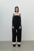 Wool "Suspenders Pants/black 商品缩略图0