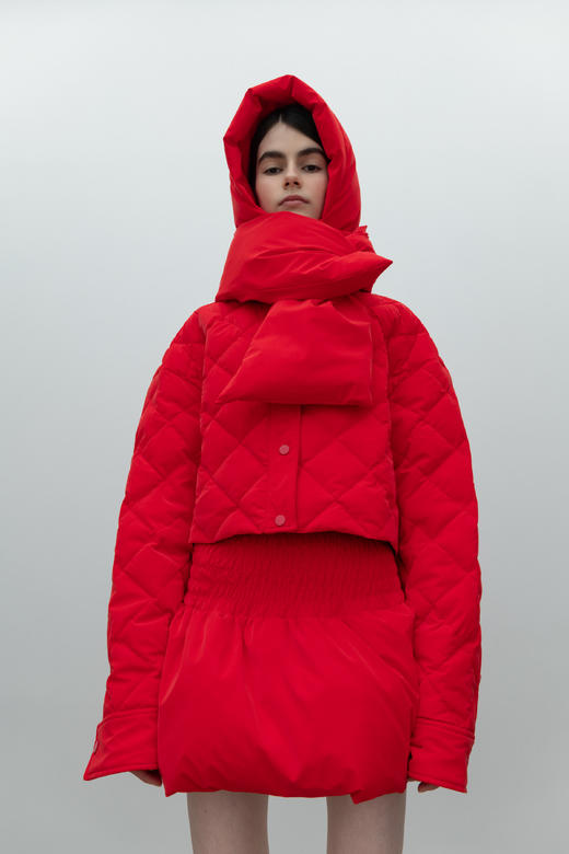 Grid Down Jacket SET"red 商品图2