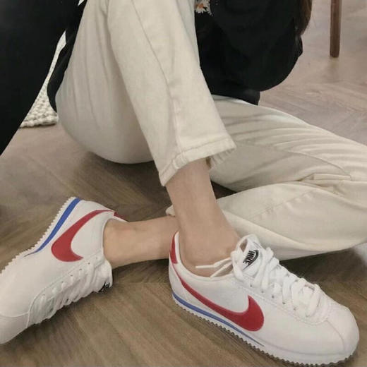 NIKE耐克女鞋 新款CORTEZ 红白蓝经典阿甘鞋跑步休闲运动文化鞋 807471-103 商品图1
