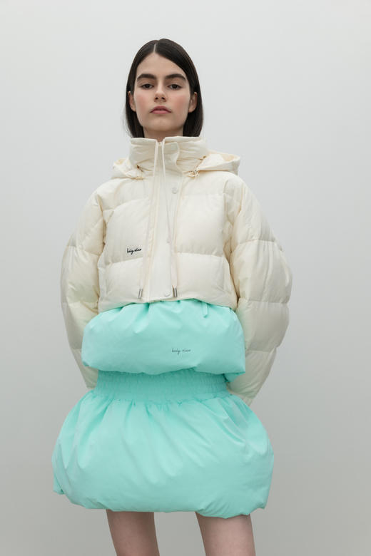 Short Down Jacket"white 商品图2