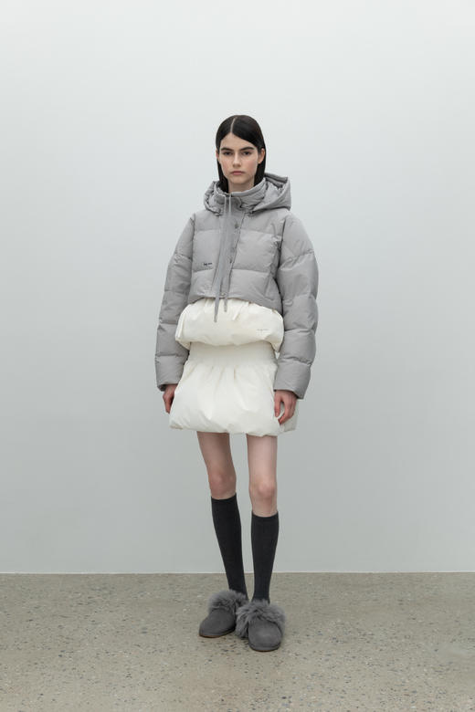 Short Down Jacket"gray 商品图1