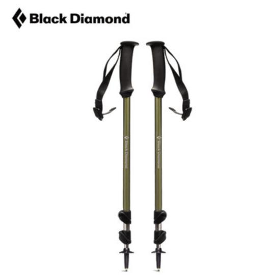 黑钻 112229 Trail Explorer 3-Burnt 0live可调四季徒步杖 商品图0