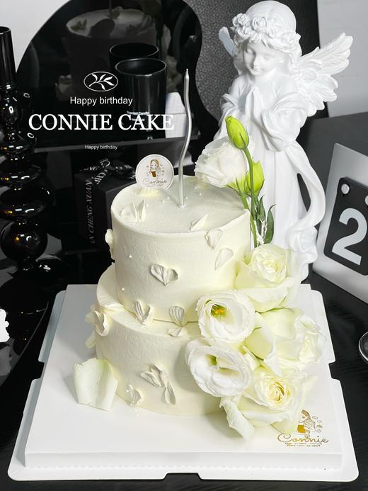 【1118】白色鲜花款 商品图3