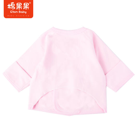 商场同款棉果果冬季科技面料女童生儿家居外穿舒适柔软自发热植物抗菌暖暖姜绒半背衣M421110422673 商品图5