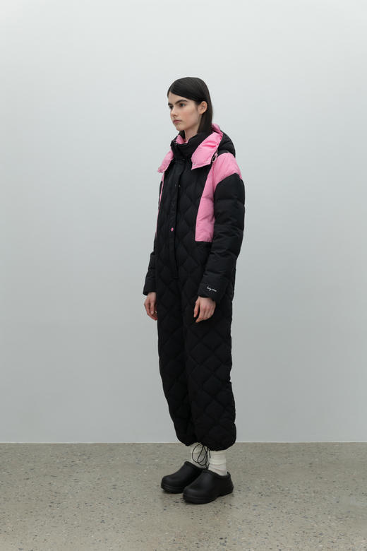 "Skin Suit"-black/pink 商品图2