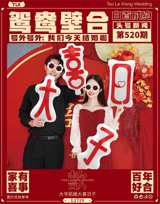 创意文字气球/造型/立柱/摆件（图片下方内物详情） 商品图9