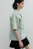 Short Sleeves Wool Jacket/green 商品缩略图2