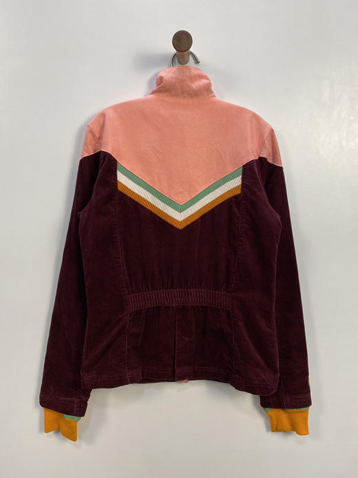 adidas originals 阿迪经典三叶草 
民族风 灯芯绒 
运动外套 _SJK(S) 商品图1