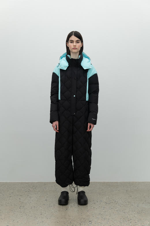 "Skin Suit"-black/mint green 商品图1