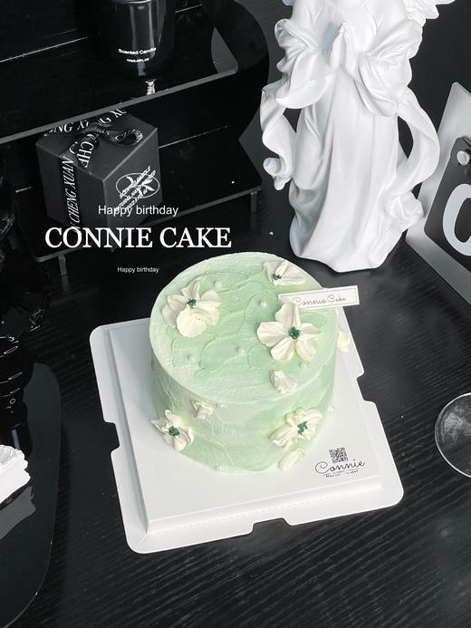 【1122】刮花绿色蛋糕 商品图2