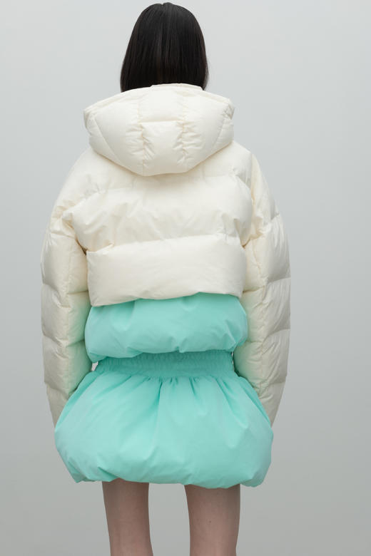 Short Down Jacket"white 商品图3