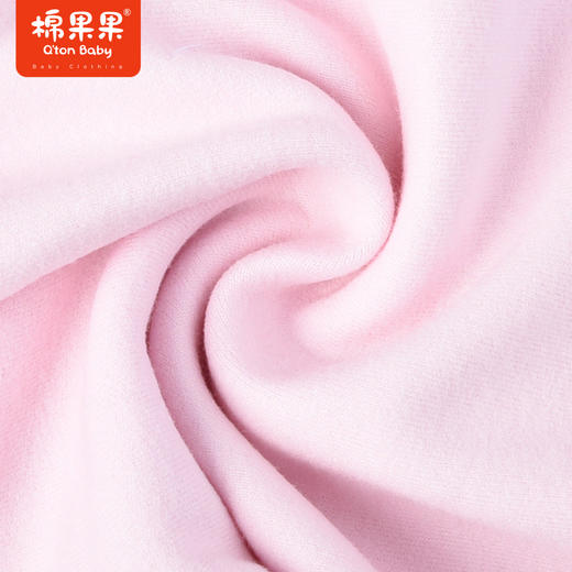 商场同款棉果果冬季科技面料女童生儿家居外穿舒适柔软自发热植物抗菌暖暖姜绒半背衣M421110422673 商品图2