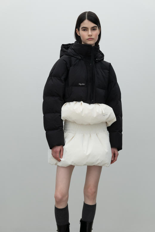 Short Down Jacket"black 商品图3