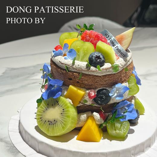 奥利奥巧克力裸蛋糕 · 奶油蛋糕（水果根据季节替换） 商品图0