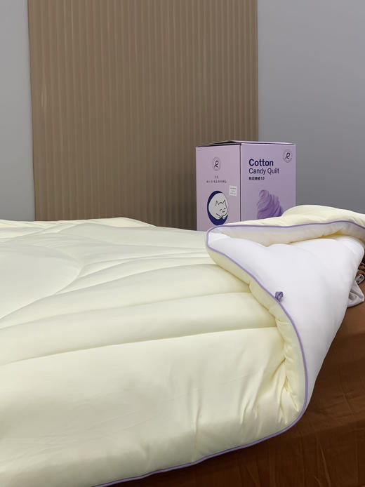 园园亲选南通家纺顶柔棉花糖1.0被！抗菌防螨轻盈蓬松陷在棉花被里~ 商品图3