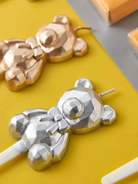 钻石小熊生日蜡烛