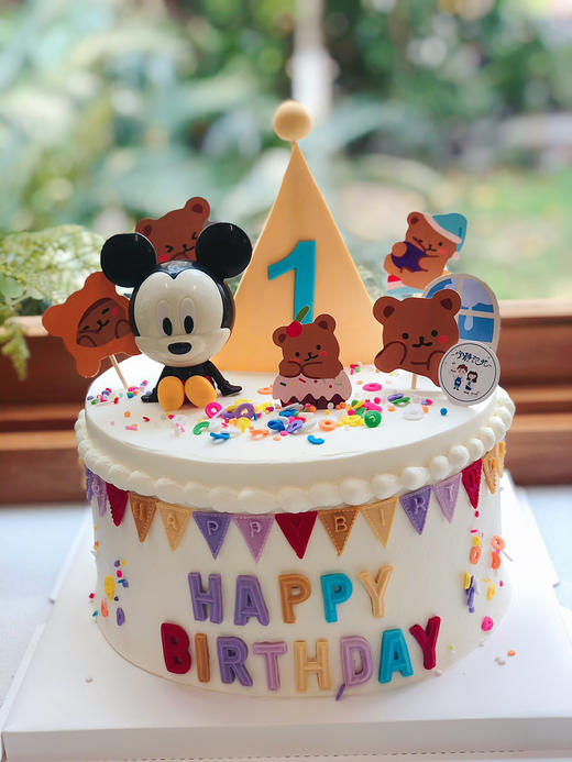 男孩系列 米奇奶油蛋糕 下单前请仔细阅读商品详情 商品图1