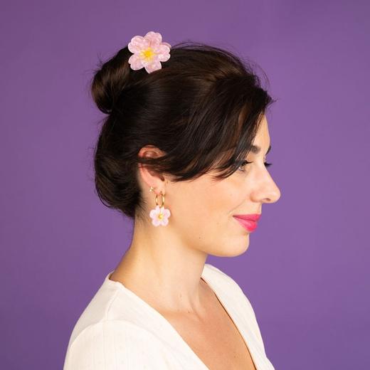 北京仓｜Coucou Suzette-Flower Power-樱花 发抓［法国设计师］ 商品图0