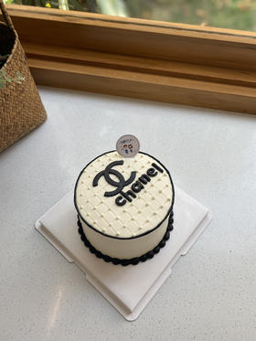 四寸香奈儿奶油蛋糕 下单前请仔细阅读商品详情