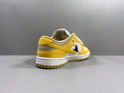 秋季特惠💰450 NK Dunk Low Retro SENN "SunClub" 可回收材料 白黄 商品图3