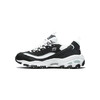 斯凯奇skechers小白鞋女老爹鞋子休闲熊猫鞋黑色内增高厚底百搭11959 -BKW 商品缩略图2