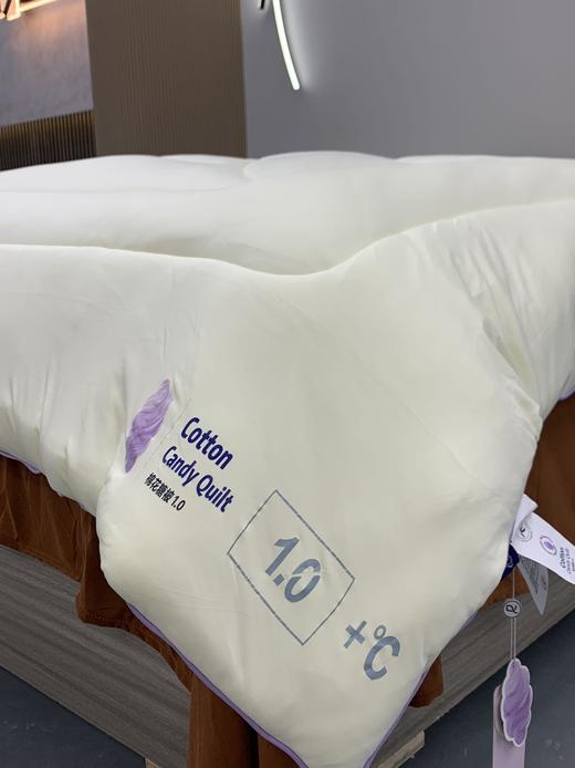 园园亲选南通家纺顶柔棉花糖1.0被！抗菌防螨轻盈蓬松陷在棉花被里~ 商品图5
