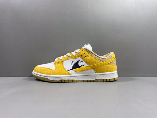 秋季特惠💰450 NK Dunk Low Retro SENN "SunClub" 可回收材料 白黄 商品图0