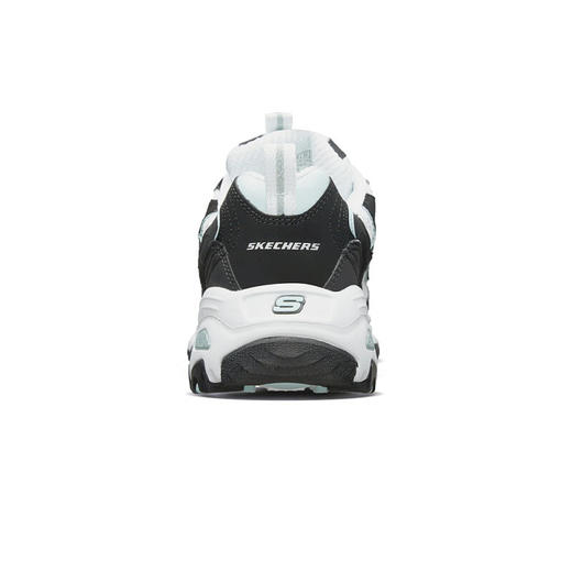 斯凯奇skechers小白鞋女老爹鞋子休闲熊猫鞋黑色内增高厚底百搭11959 -BKW 商品图3