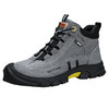 新款劳保鞋男防砸防刺防烫猪扒皮钢包头橡胶底安全鞋工作鞋 商品缩略图5