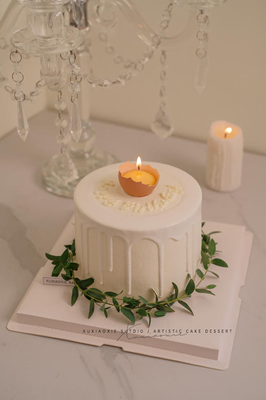 「破壳蛋糕」破壳日纪念专属！（淡奶油+黄油+芝士淋面） 商品图0