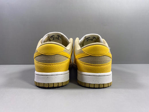 秋季特惠💰450 NK Dunk Low Retro SENN "SunClub" 可回收材料 白黄 商品图6