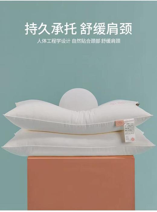 园园亲选南通家纺顶柔轻美枕！防螨抑菌持久承托富含氨基酸越睡越美 商品图2