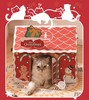 可爱圣诞小屋 猫抓板猫屋自带圣诞贴纸 团购福利【15斤以内猫咪都装得下】 商品缩略图1